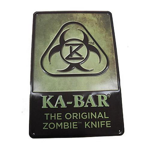 Ka-Bar 1-5700SIGN-4 Zombie Orginal Sign/Tin