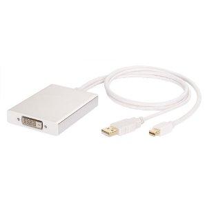 Kanex iAdapt C30 MDPC30 Mini DisplayPort to DVI Adapter + USB for Apple Cinema Display 30-Inch O...