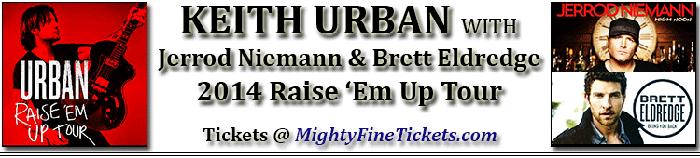Keith Urban Concert Birmingham Tickets 2014 Oak Mountain Amphitheatre