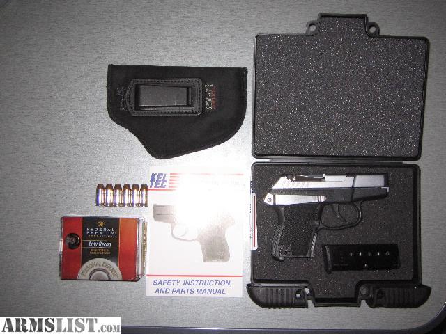 Kel Tec P-3AT .380 ACP Concealed Carry Pistol with CCW Extras