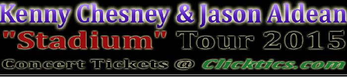 Kenny Chesney Concert Tickets Stadium Tour Santa Clara, CA May 2, 2015
