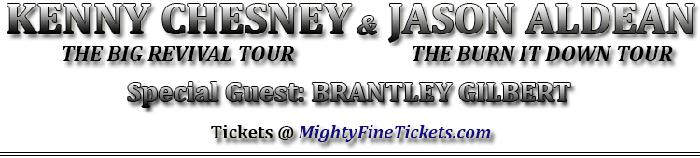 Kenny Chesney & Jason Aldean Tickets Seattle Concert 2015 CenturyLink Field