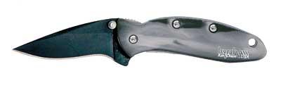 Kershaw Chive Ken Onion Folding Knife Boron Carbode Coated Steel Pl.