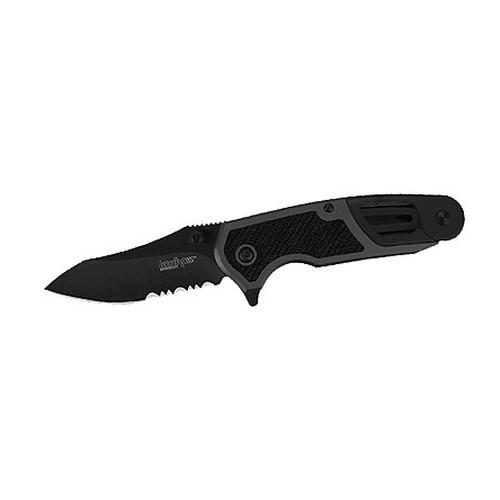 Kershaw Funxion - FR Charcoal/Black Serr 8100GRYST