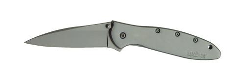 Kershaw Ken Onion Leek Folding Knife Stainless Plain Spear Point Fr.
