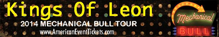 Kings Of Leon Concert Tour Detroit Palace of Auburn Hills Tickets February 11, 2014