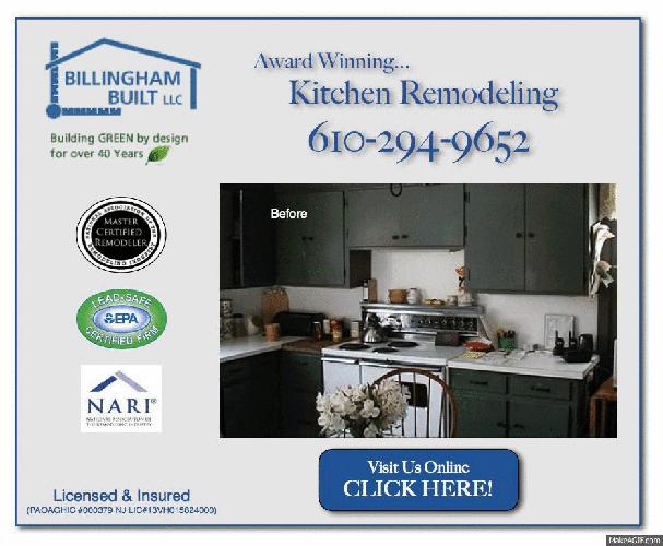 Kitchen Remodeling - Custom Kitchens - Allentown, Quakertown, Doylestown PA.