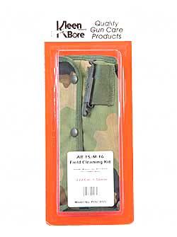 KleenBore Field Pack Cleaning Kit AR-15/M16 Camo Nylon Pouch POU302C