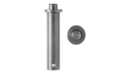 KNS Precision Inc. .250 Diameter Push Button Part Black Pivot Pin .