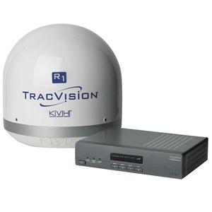 KVH TracVision R1DX Antenna w/Multi-Service Interface Box (01-0314-06)