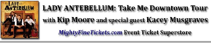 Lady Antebellum Take Me Downtown Tour Dates Concert Tickets & Schedule
