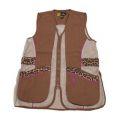 Lady Sahara Brown/Leopard Vest XX-Large