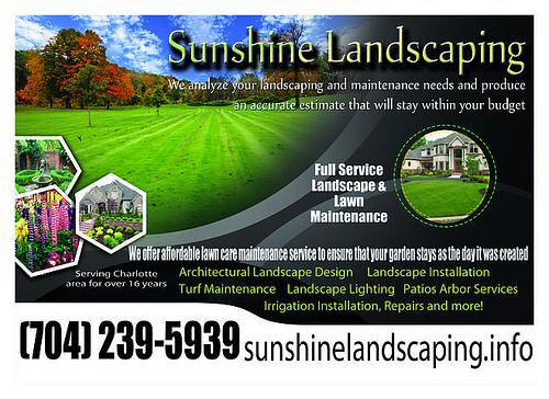 Landscape and lawn maintenance Discounts and Coupons