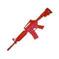 LE Red Training Equipment Colt M4 Red Training Rifle (Rubber)