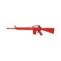 LE Red Training Equipment Government M16 Red Training Rifle (Rubber)