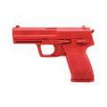 LE Red Training Equipment H&K USP 9mm and 40 Caliber Red Training Pistol (Rubber)