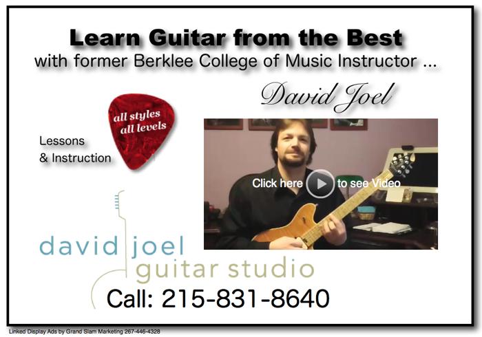 Learn Guitar- the best Guitar lessons in Philadelphia