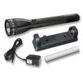 LED 3-Cell C Rechargeable Flashlight Black