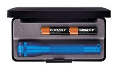 LED Mini Maglite 2-Cell AA Pres Box Blue