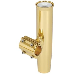 Lee's Clamp-On Rod Holder - Gold Aluminum - Horizontal Mount - Fits.