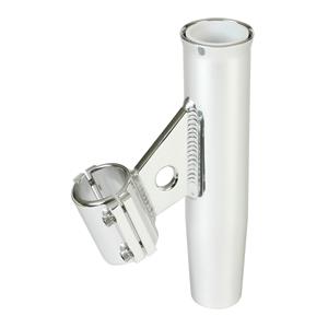Lee's Clamp-On Rod Holder - Silver Aluminum - Vertical Mount - Fits.