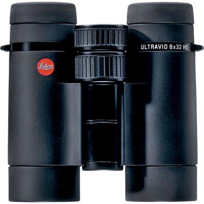 Leica 40290 Ultravid HD 8x32 Black Armor Binocular