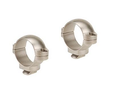 Leupold 52313 Dual Dovertail Rings Low Silver