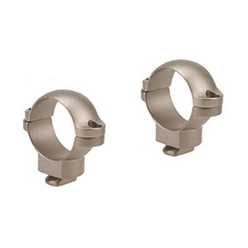 Leupold Dual Dovetail Rings-Med Silver 52323