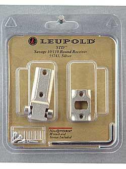 Leupold Standard 2 Piece Base Silver Sav 10/110 Rnd 55743