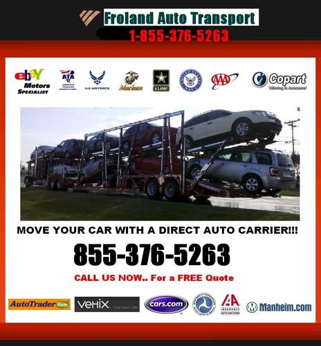 Licensed, Bonded, and Insured Auto Transport Service