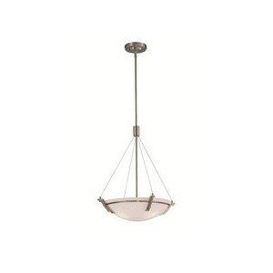 Lite Source LS-19031PS Silvia 16-Inch Ceiling Lamp, Polished Steel with Frosted Glass Reviews