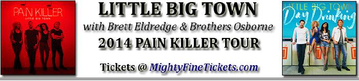 Little Big Town Concert Rochester Tickets 2014 Mayo Civic Center Auditorium