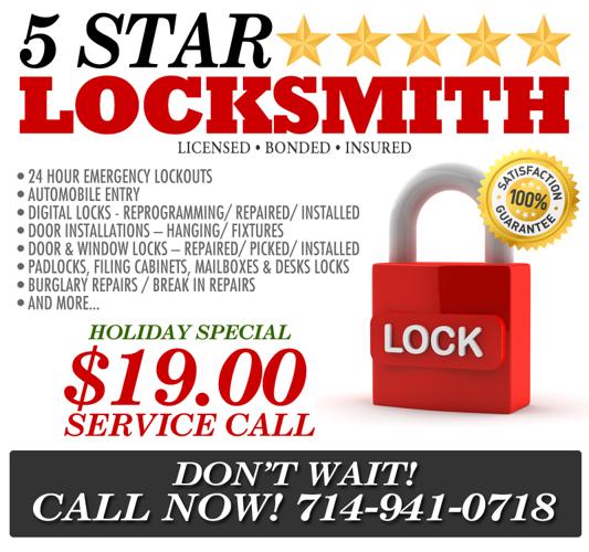 locksmith services - home - office - auto-- now huntington beach 714.941.0718
