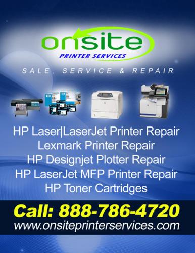 Long Beach - Ca HP Laser Printer Repair | Services