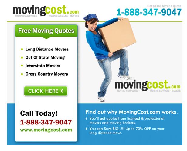 Long Distance Moving Services (888-347-9047 for a FREE Moving Quote)