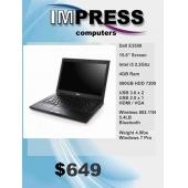 Looking for a Business Class Laptop? We have the Lenovo Think Pad Series with 14.1