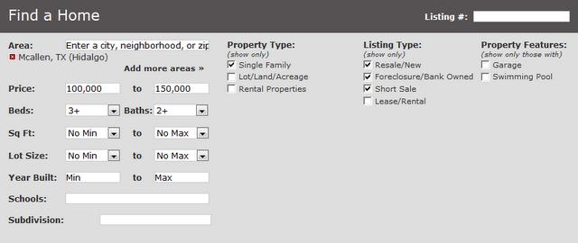 Looking to buy a home in McAllen between $100,000 to $150,000???