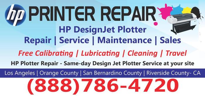 LOS ANGELES <<< hp designjet z6200 printer ? HP Designjet Plotter Repair Service