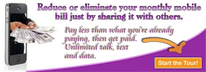 Lower or eliminate your monthly mobile bill.