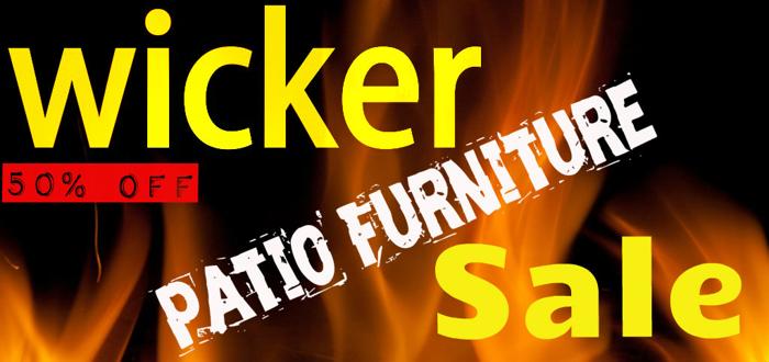 Lowest prices ever! wicker pati furniture and umbrellas