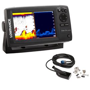 Lowrance Elite-7x HDI Sounder 83/200/455/800 T/M Transducer (000-10.