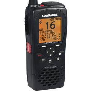 Lowrance Link-2 VHF/GPS Handheld Radio (000-10782-001)