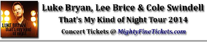 Luke Bryan Tour Concert Columbus, OH Tickets 2014 Schottenstein Center