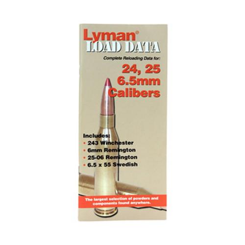 Lyman 9780010 Load Data Book 24 25 6.5mm