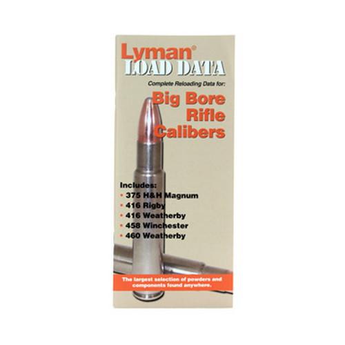 Lyman 9780022 Load Data Book Big Bore Rifle