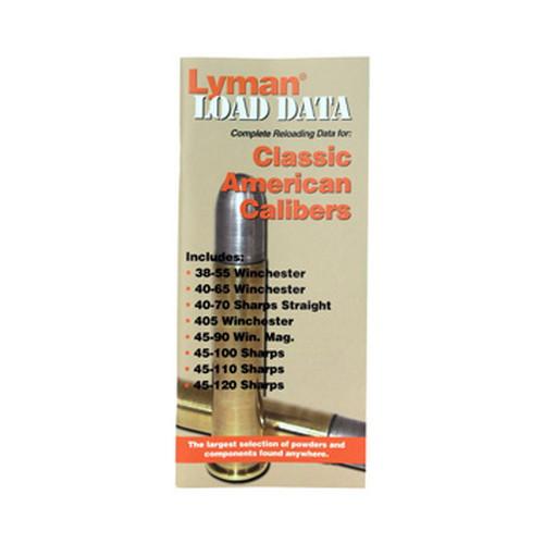 Lyman Load Data Book Classic Rifle Calibers 9780020