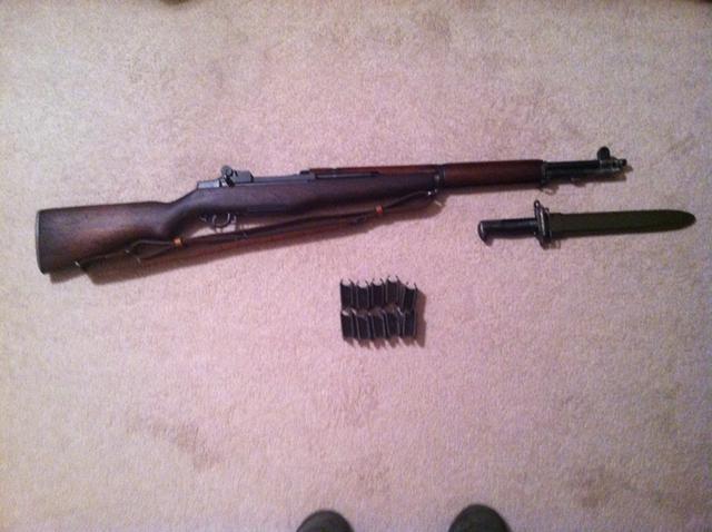 M1 Garand Springfield with accessories $1,100 or best offer