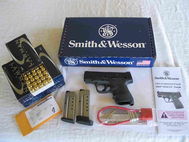 M&P Shield 40 package deal!