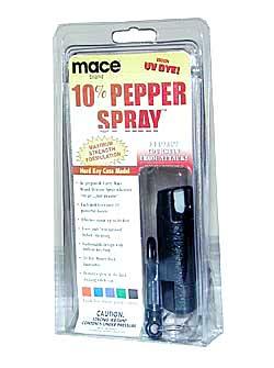 Mace Security International 10% Pepper Pepper Spray 11gm w/Keychain.