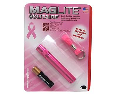 Maglite K3AMW6 AAASolitaire Blister Pink NBCF